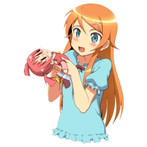 kirino chan, anime oreimo, kirino kosaka, nah adikku tidak bisa begitu manis