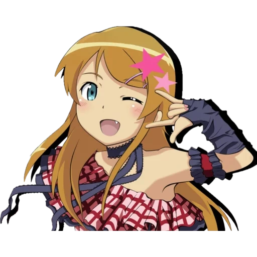 kirino, oreimo anime, kousaka kirino headshave, nun meine schwester kann nicht so süß sein