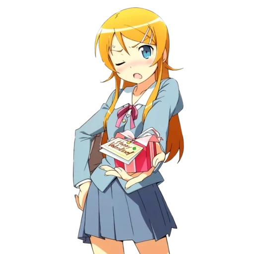 ю кирино, oreimo аниме, кирино косака, ну не может моя сестрёнка быть такой милой