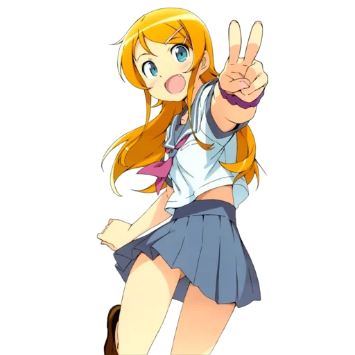 kirino kosaka, kirino kosaka 18, gulir dinding kirino kosaka, nah adikku tidak bisa begitu manis