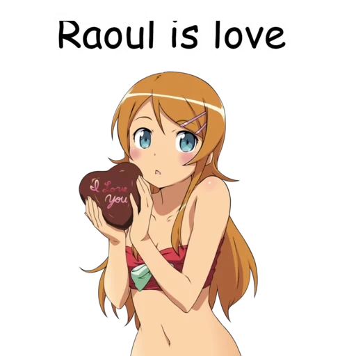 kirino kosaka, personnages d'anime, kirino kosaka grandit complètement pour la saint-valentin