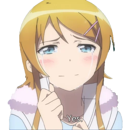 kosaka, kosaka kirino, emozioni di kirino, faccia kirino kosaka, grida di kirino kosaka