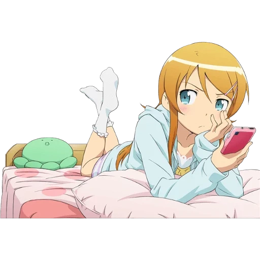 kirino, kirino kosaka, anime kirino kyoku, anime di kirino kosaka, zundere kirino kosaka