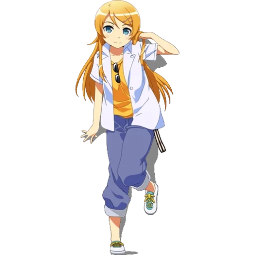 kirino, kirino, kirino kosaka, kousaka kirino, papel de animación