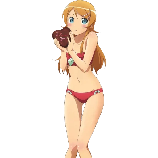 kirino kosaka, kirino kosaka hot, kirino kosaka bikini, kirino kosaka grandit complètement pour la saint-valentin