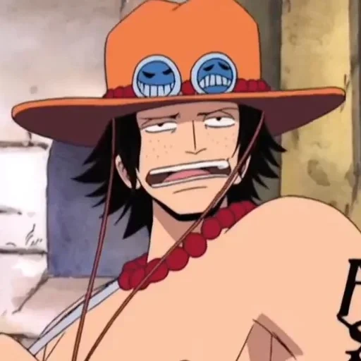 luffy ace, anime de luffy, van peace ace, manky de luffy, anime one piece