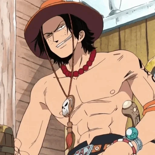van pis, ace beads, ace luffy, frère luffy, van peace ace