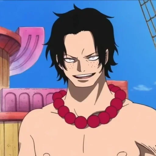 ace van pis, uma peça ás, manki d luffy, one piece luffy, portgas d ace anime