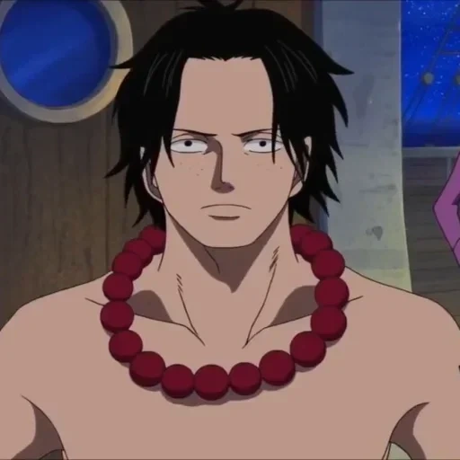 ace van pis, tatch van pis, portgas di ace, anime one piece, ace one piece vano