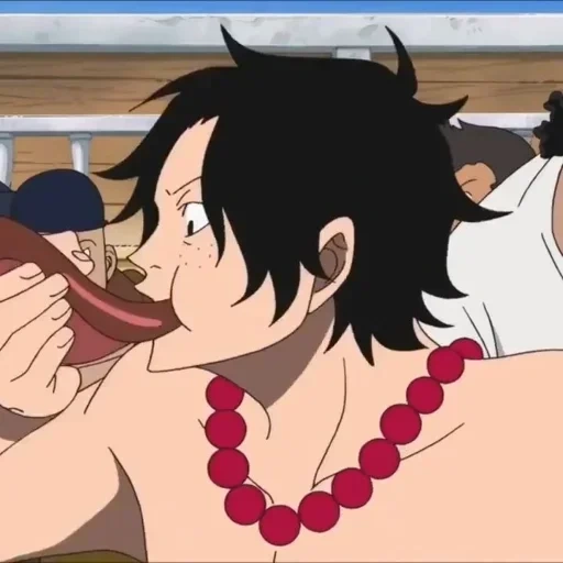 anime, ace luffy, satu piece ace, karakter anime, luffy sabody islands