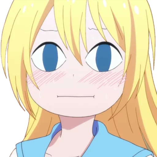 cara de chittog, personajes de animación, animación emocional divertida, cara de póquer chitoge kirisaki, universidad técnica del estado báltico ustinov