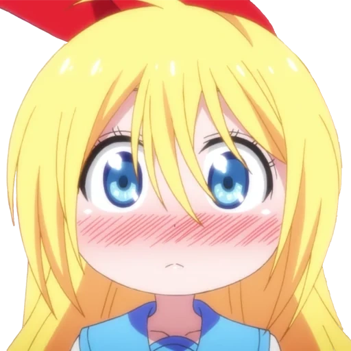 weifa, anime nisekoi, karakter anime, kirisaki chitoga, anime kirisaki chitoga