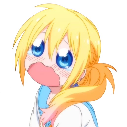 nisekoi, chitoge, чиби читоге, аниме nisekoi, притворная любовь читоге