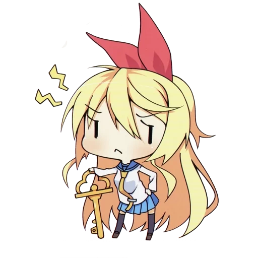 chibi chitoge, cartoon cute, animation is the best, cartoon character