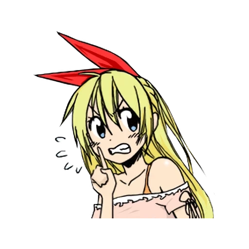 hartfilia lucy, lucy's tail fairy, lucy seldoboria, lucy hartfilia laughs, lucy hartfilia sticker