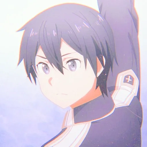 personnages d'anime, kirito klein yaoi, anime du maître de l'épée, cao mitirit 3 saison, maîtres de l'épée en ligne