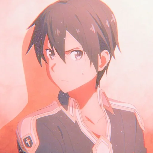 kirito animation, cartoon beauty, cartoon character, sword master online, hideki nishimura animation