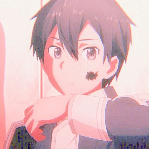 anime mignon, anime kirito, kirito king, personnages d'anime, maîtres de l'épée en ligne