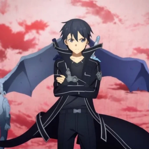 kirito, sao kirito, kiritogur, animação kirito, espada mestre online