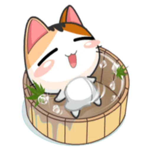 wa apps, meow animated, le chat miaou miaou, chaton japonais