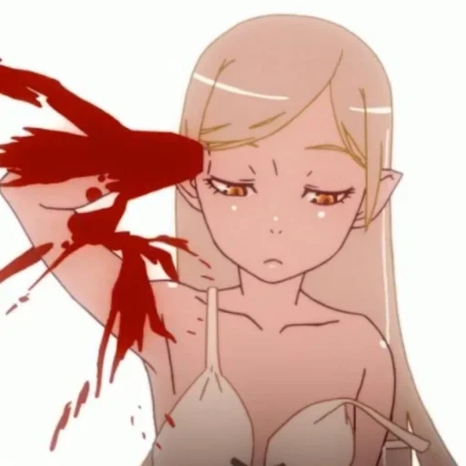 аниме, monogatari, аниме история ран, kizumonogatari палач, kizumonogatari 2 цубаса