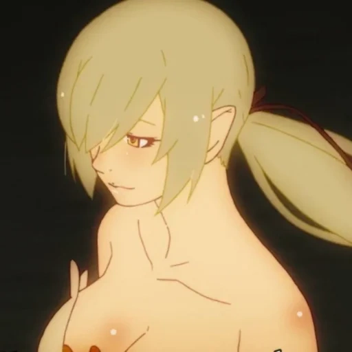 anime girl, cartoon character, kizumonogatari 2 tsubasa, shinobu oshino historical wounds, shinoshinobu kizumonogatari screenshot