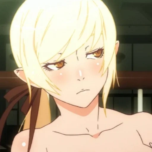 monogatari, девушки аниме, персонажи аниме, kizumonogatari 2 цубаса, kizumonogatari iii аниме