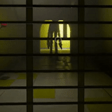 окно, темнота, тень окна, тюремная больница, поппи плейтайм глава 2