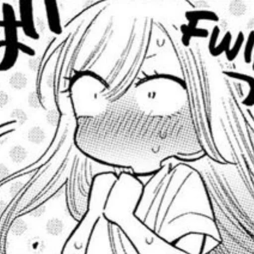 miu manga, anime manga, anime zeichnungen, manga ahegao lucy, ahegao manga blonde