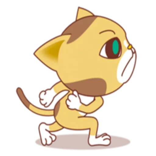 cat, cat, pokemon 149, reboot pokemon, the cat is a gold vector