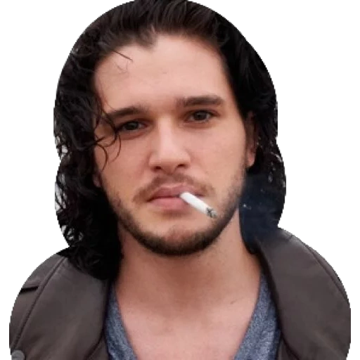 la balena, jon snow, kit harrington, capelli ricci di kit harrington