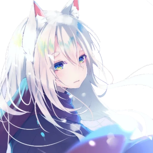 kitsune, anime un peu, pas de kitsune, anime kitsune, kitsune hétérochromia