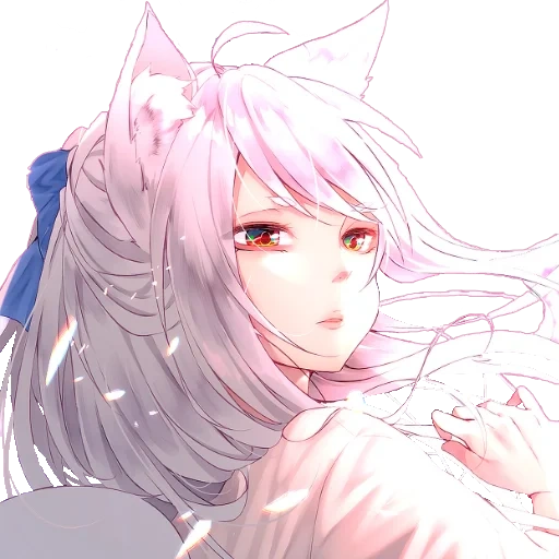 anime kitsune, anime kitsuna, anime kitsune chita, anime kitsune blanc, saushi miketsuki foxes
