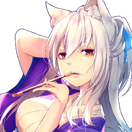 white kitsune, kitsuna anime, anime kitsune chita, anime kitsune white, kitsune kitsunemimi kitsune kitsune animal ears