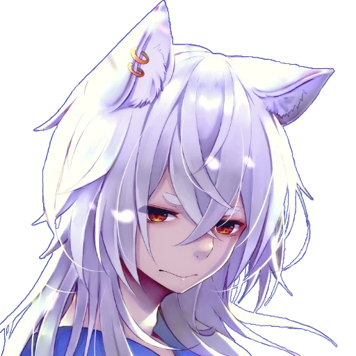 anime, anime some, kitsune is white, kitsune anime, anime kitsune chita