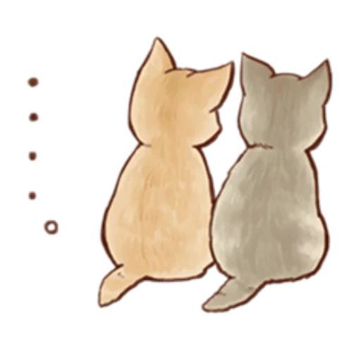 chat, chats mignons, illustration d'un chat, chatons charmants