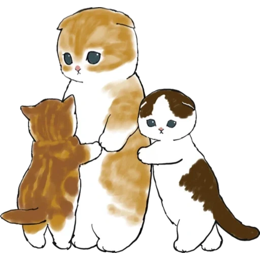 kitten art, кошки милые рисунки, cute kitten рисунок, котики милые рисунки, рисунки милых котиков