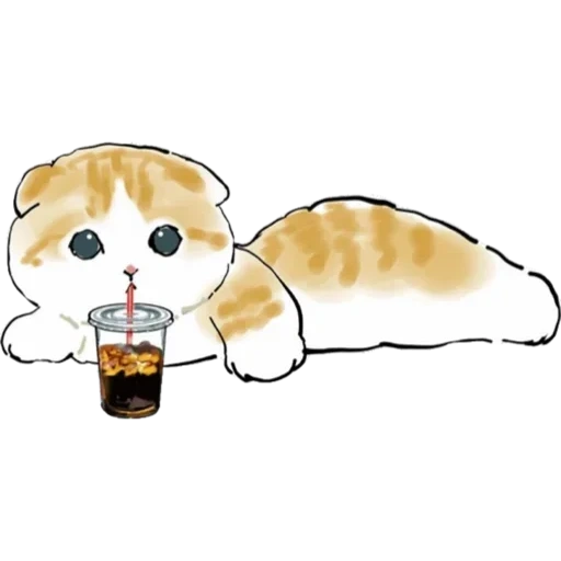 drawings of cute cats, catchers cute drawings, mofu sand stylers, cute animals drawings, disabilities of animals cute