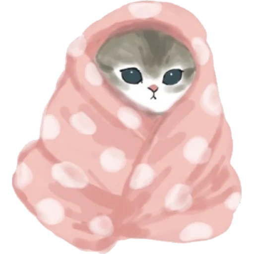 mofu sand stylers, telegram stickers, cute cats, cute cats anime, drawings of cute cats