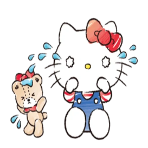 kitty, hello kitty, hello kitty, helo kitty, hello kitty animation