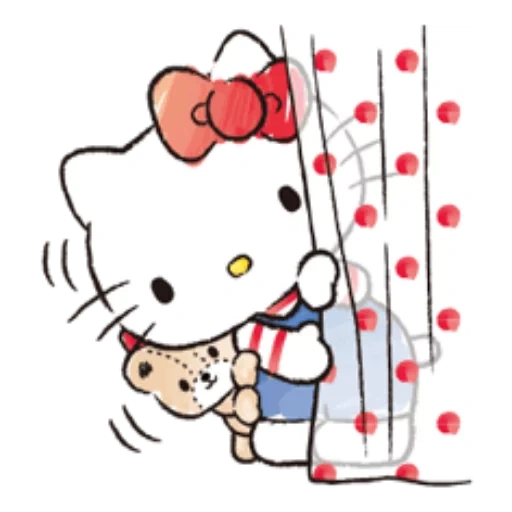 hello kitty, гифка хэллоу китти, хелло китти анимация, хеллоу китти пинтерест, парные обои hello kitty