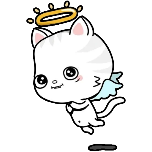 kitty, little kitty, anak kucing bayangan, kucing unicorn lucu