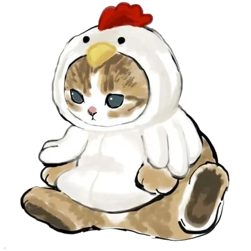 mofu sand cat, cats mofu sand 2, gambar kucing lucu, kucing kartun itu lucu