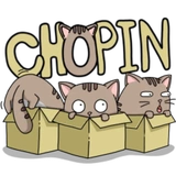 Chopin fat cat @StikerDi