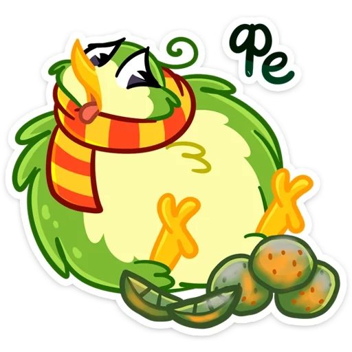 kiwi, smiley, kiwi sticker set