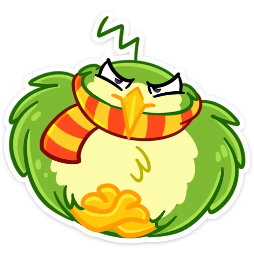 kiwi, the birds, animation, kiwi sticker set