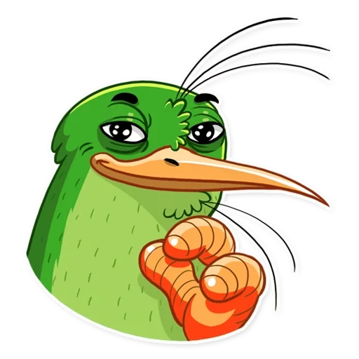 qiwi, kiwi, toad pepe, personagem fictício, analisa scroogenes sortudos