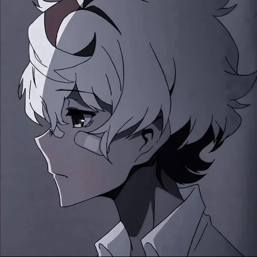 agatha katsuhiro, sad animation, cartoon kiznaiver, kiznaiver katsuhiro, sad cartoon girl