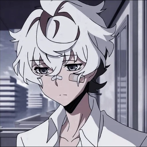 yuki kiznaywell, agada katsuhiro, kitznevel scar, cartoon kiznaiver, yehisama kioru kiznayver