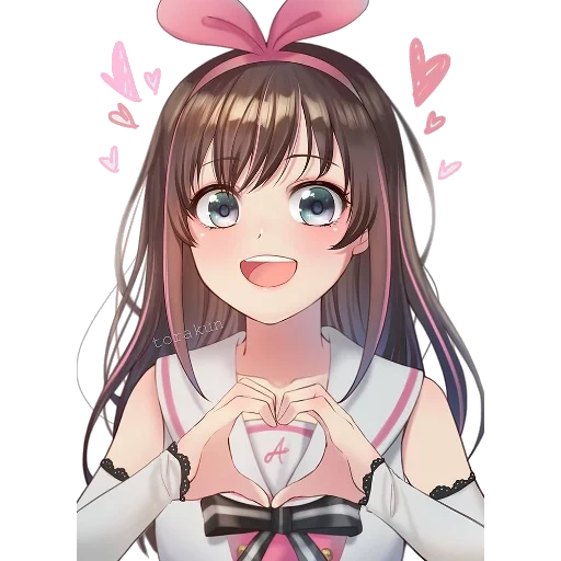 kizuna ai, kizun ai, anime kizuna, kizuna ai vicki, anime kizuna ai